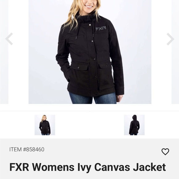 FXR Jackets & Blazers - Women's Black Canvas Jacket FXR